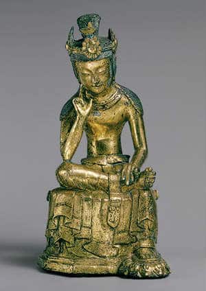Bronze Statue of Maitreya Buddha in Early Buddhism