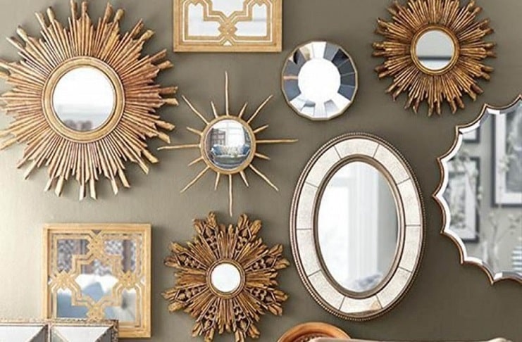 Mirrors are often used in feng shui to balance the flow of energy in the house