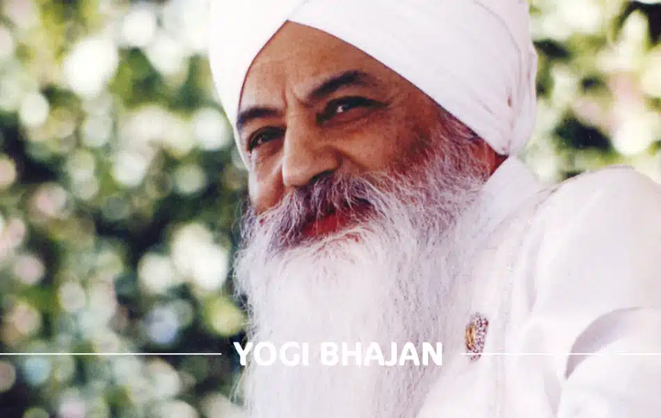 Yogi Bhajan introduced Kundalini meditation to the West