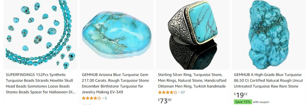 How to identify authentic Turquoise stone