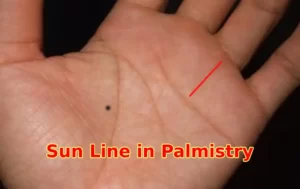 Meaning of Sun Line in Palmistry