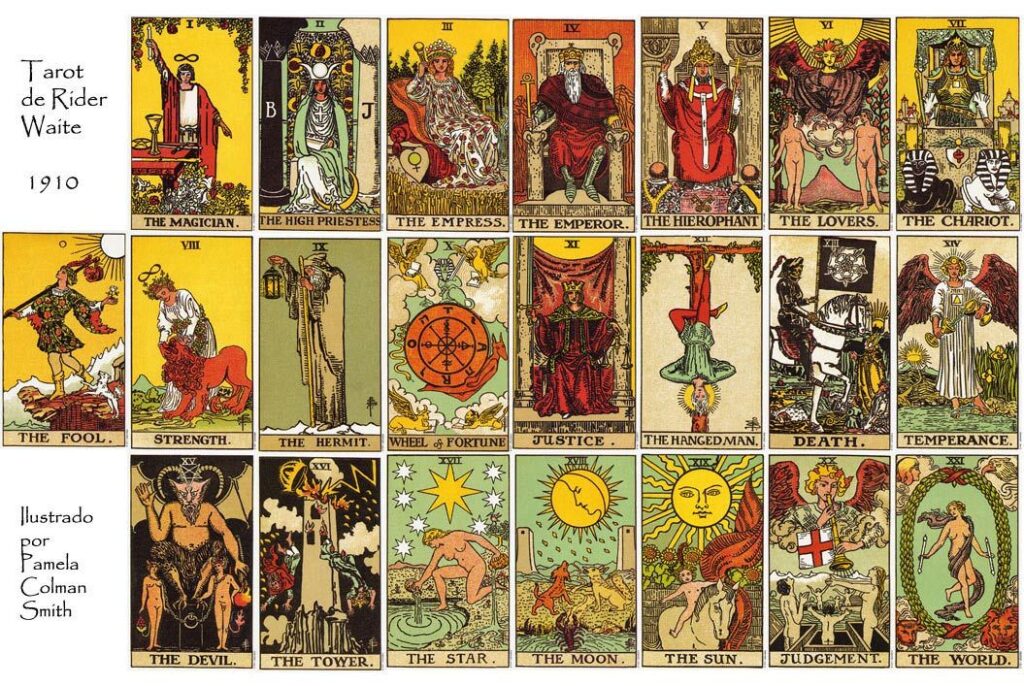 What are Major Arcana Tarot cards