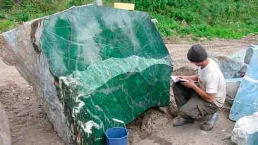 Where is jade stone found