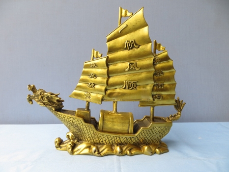 Meaning of the wealth ship symbol in feng shui