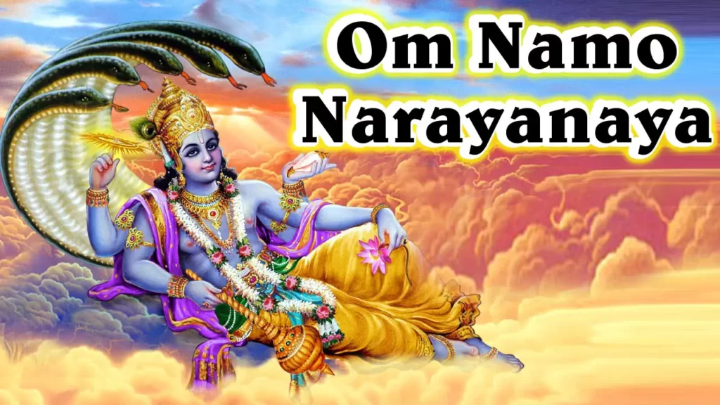 The origin of Om Namo Narayanaya mantra