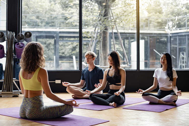 Mindfulness and respect is a tip for beginners to practice hot yoga