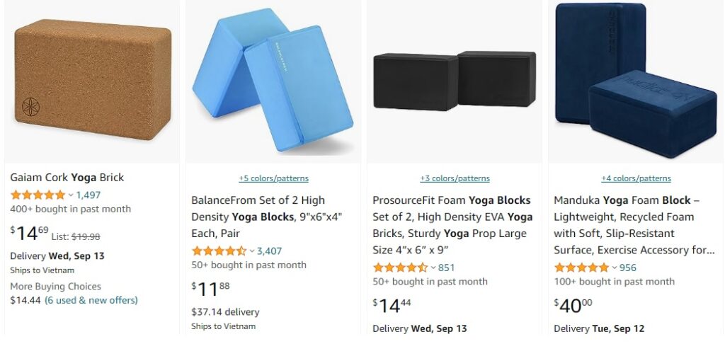 Where to buy quality yoga blocks