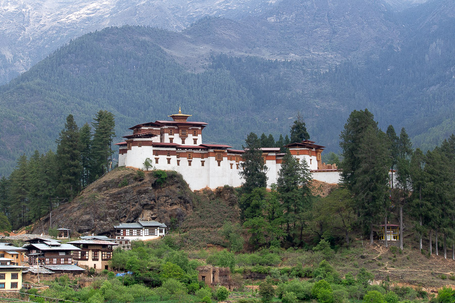 Drukgyel Dzong is one of the famous Buddhist temples in Bhutan