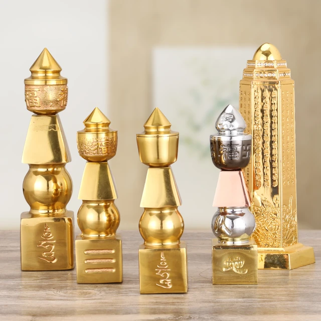 Five-Element Pagoda is a Chinese good luck charms used in Feng Shui
