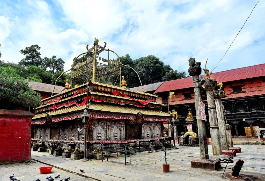 Guhyeshwari Temple is one of the famous temples in Nepal attract tourists