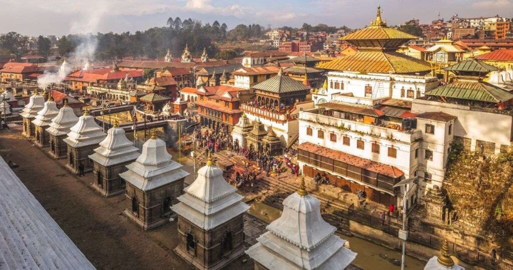 Pashupatinath Temple is one of the famous temples in Nepal attract tourists