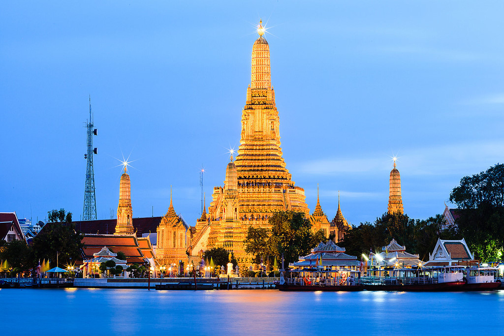 Wat Arun is a famous Buddhist temple in Thailand