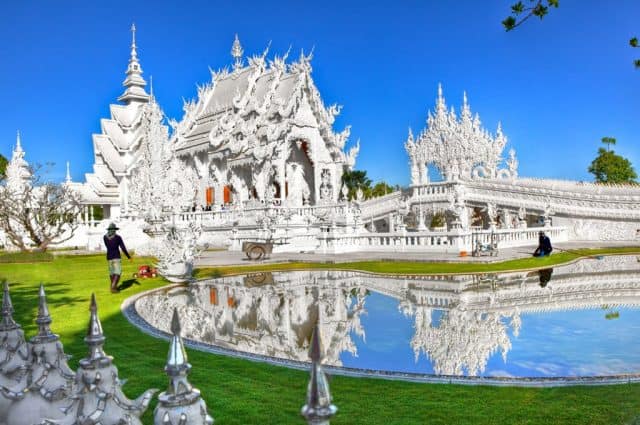Wat Rong Khun is a famous Buddhist temple in Thailand