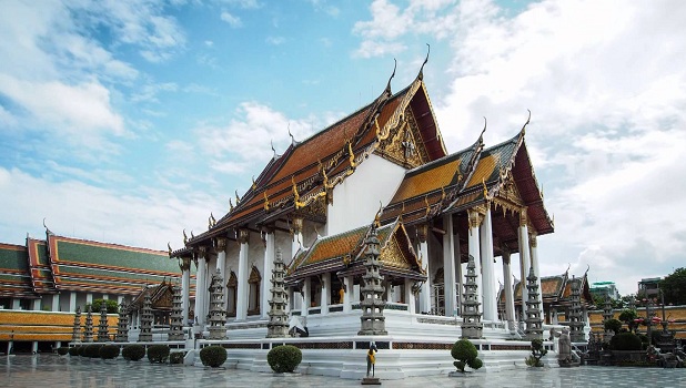 Wat Suthat is a famous Buddhist temple in Thailand