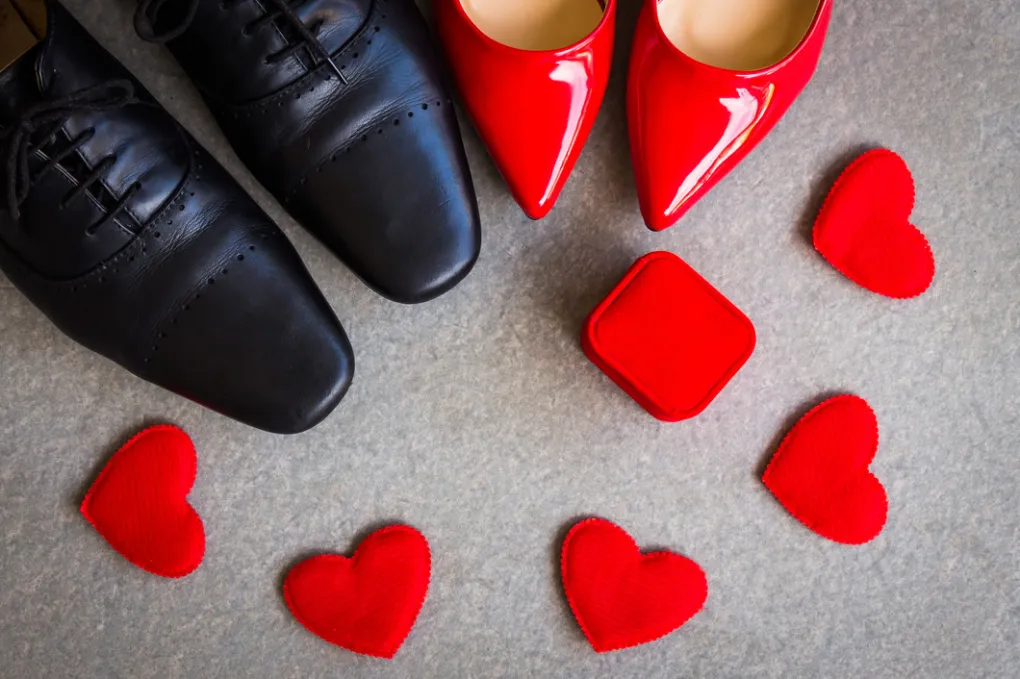 Shoes is a one of the Valentine's gifts that many women give to men