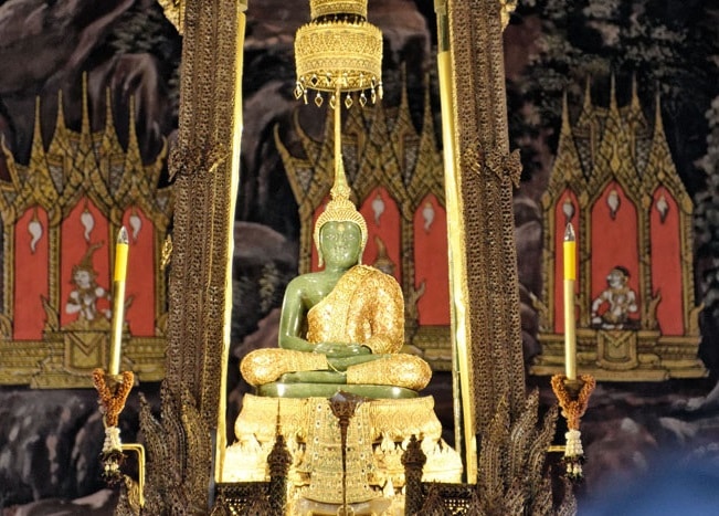 The Emerald Buddha in Wat Phra Kaew