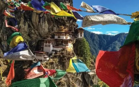 Taktsang Goemba (Tiger's Nest Monastery) in Bhutan