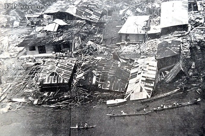 The earthquake in Off the Coast of Ecuador, 1906 had a magnitude of 8.8
